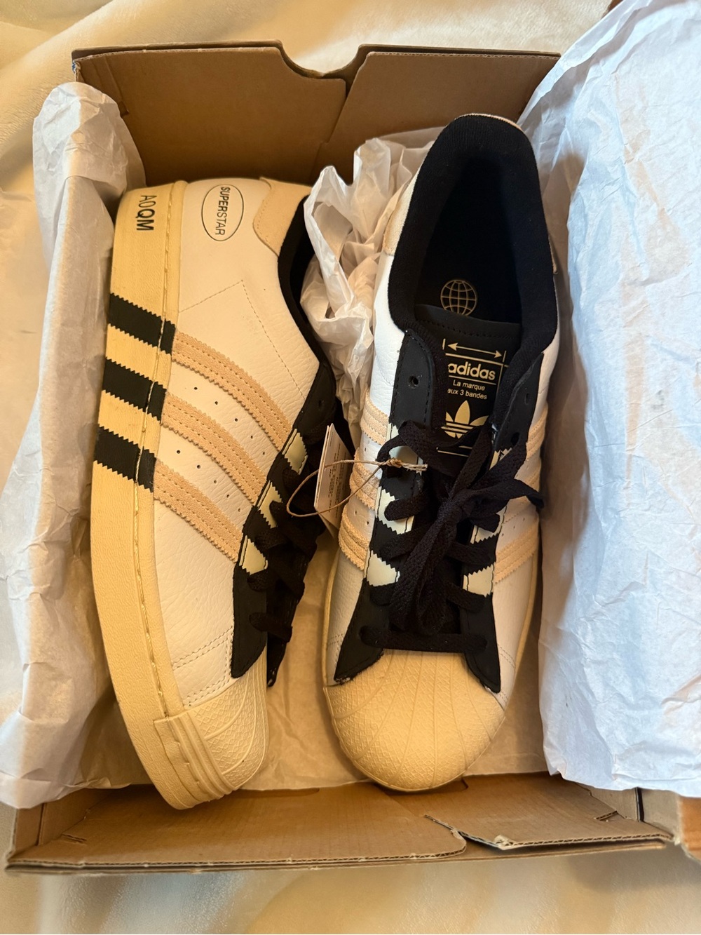 Adidas Men’s Superstar Extended Stripe Sneakers GX6025